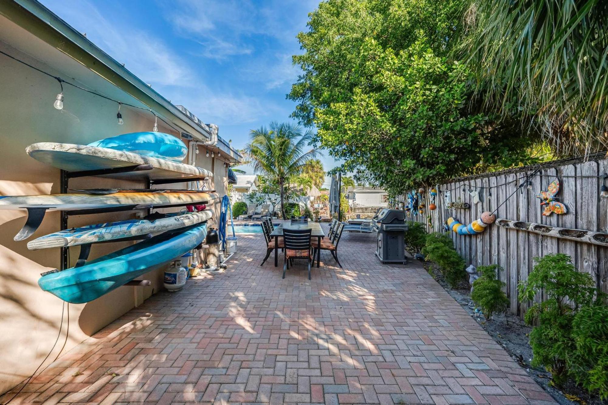 4 Bd Near Beach Spacious Solar Heated Pool Waterfront Home Pompano Beach Eksteriør billede